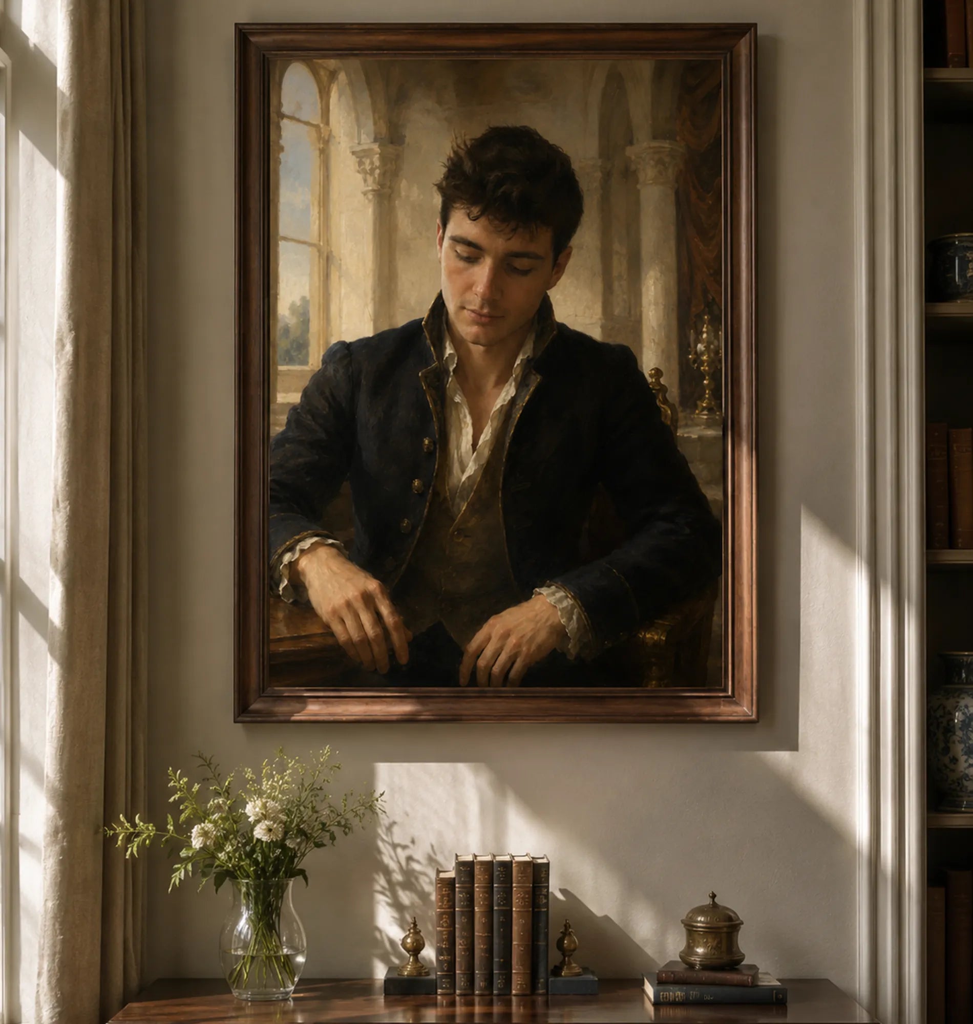 Custom Portrait Oil Painting | Aristocratic Style