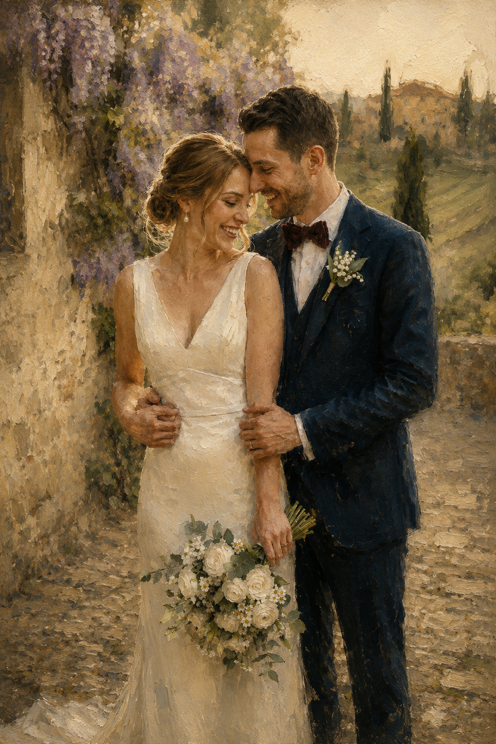 Portrait preview of the same couple