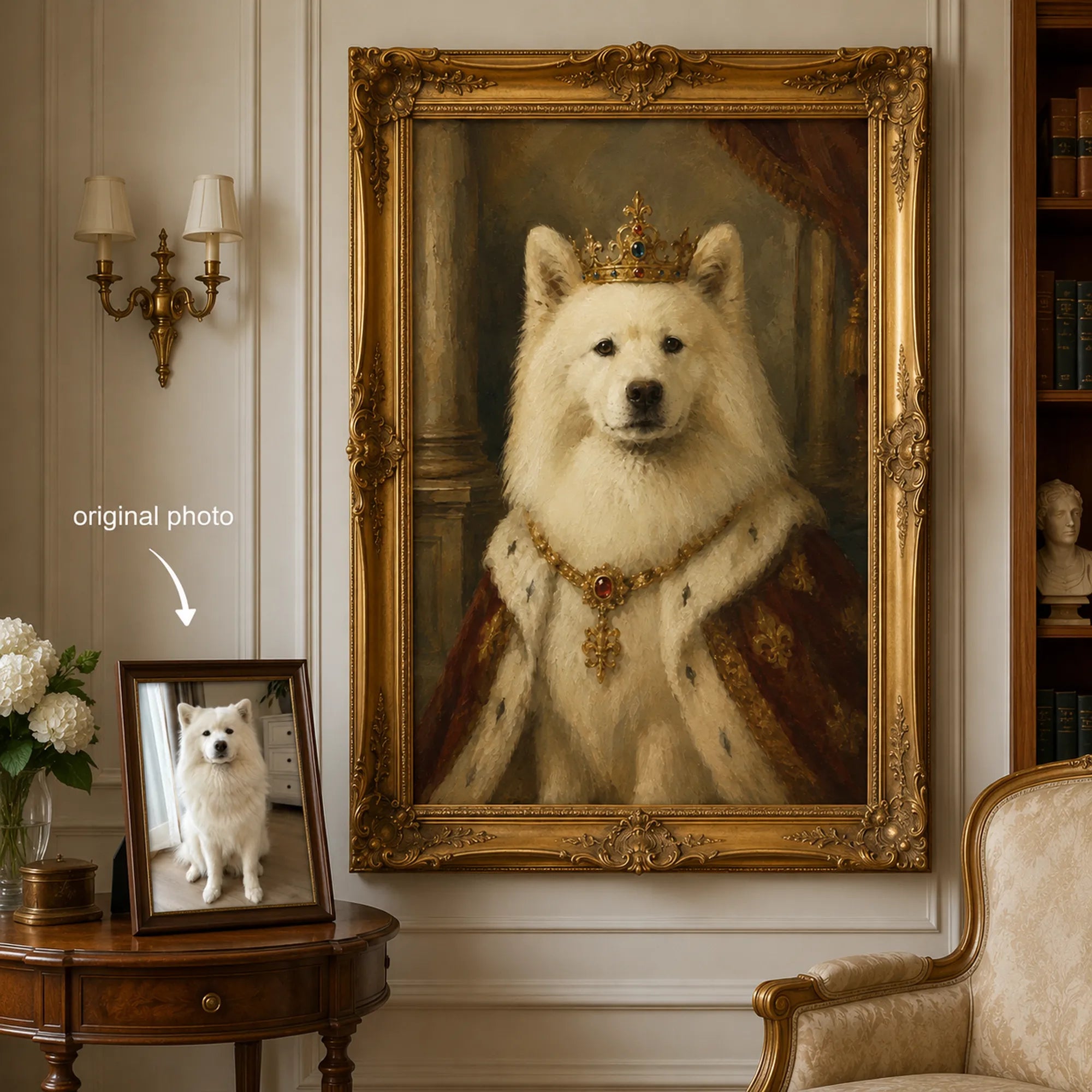Custom Pet Portrait Oil Painting | Royal Pet Portraits