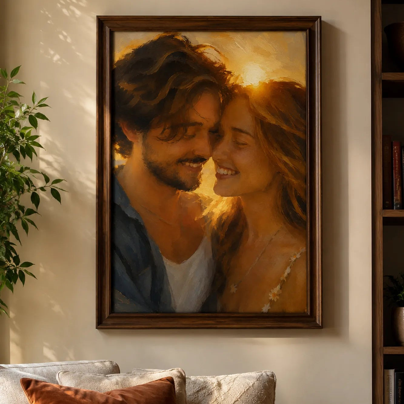 Custom 2-3 People Portrait Oil Painting | Origin Background