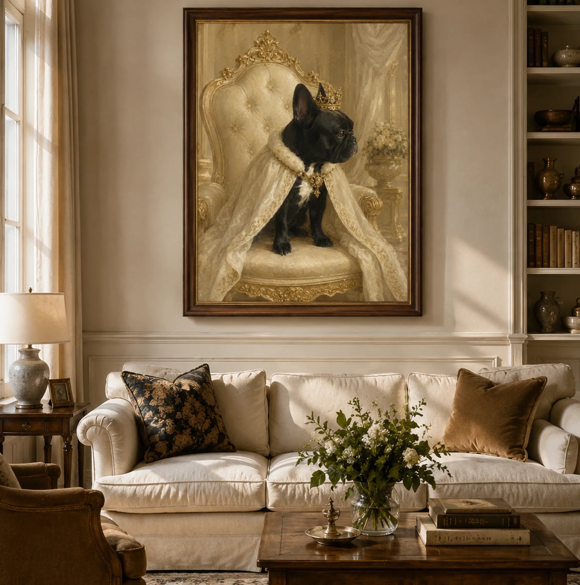 Custom Pet Portrait Oil Painting | Ivory Palace Portraits