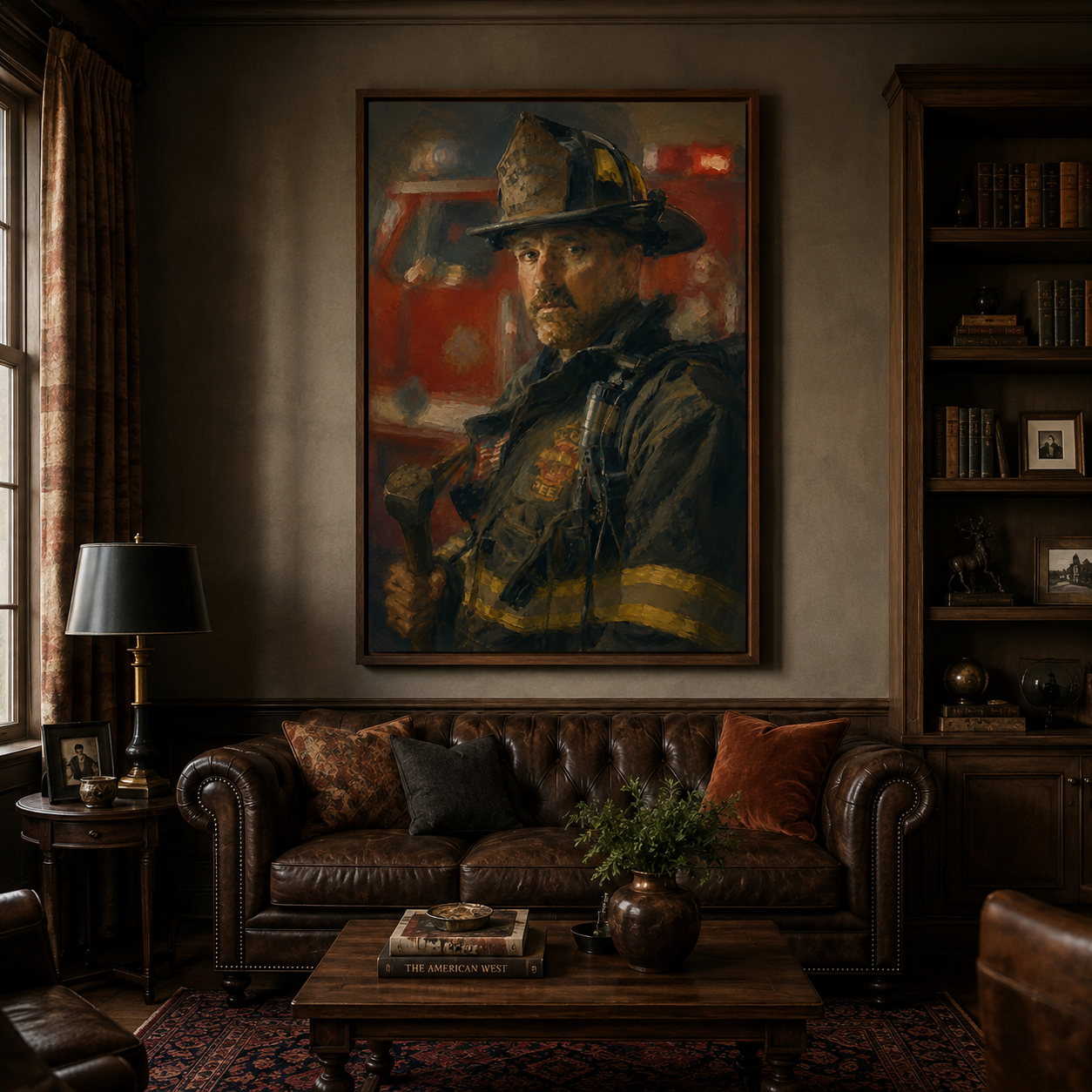 Custom Portrait Oil Painting | Hometown Heroes
