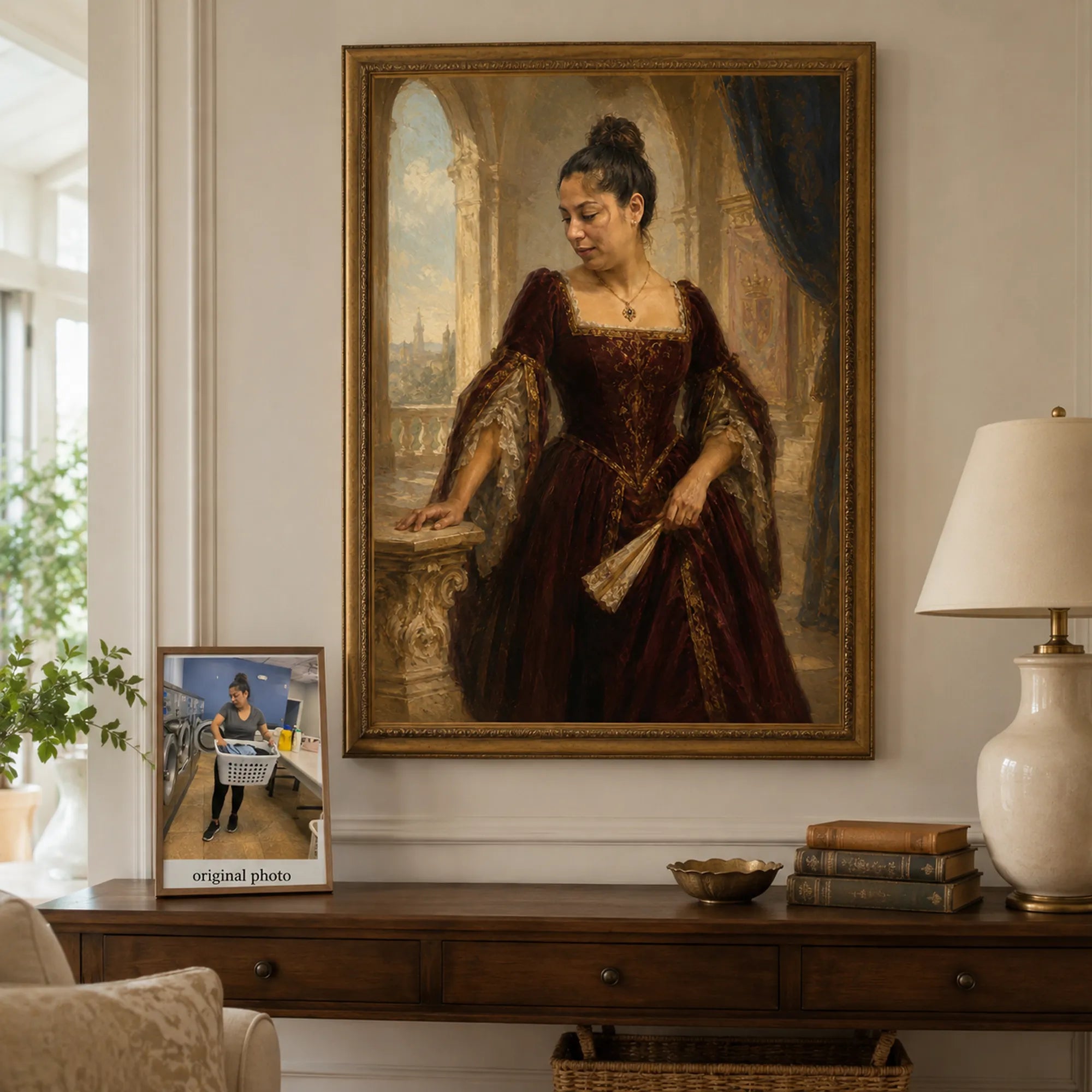 Custom Portrait Oil Painting | Aristocratic Style