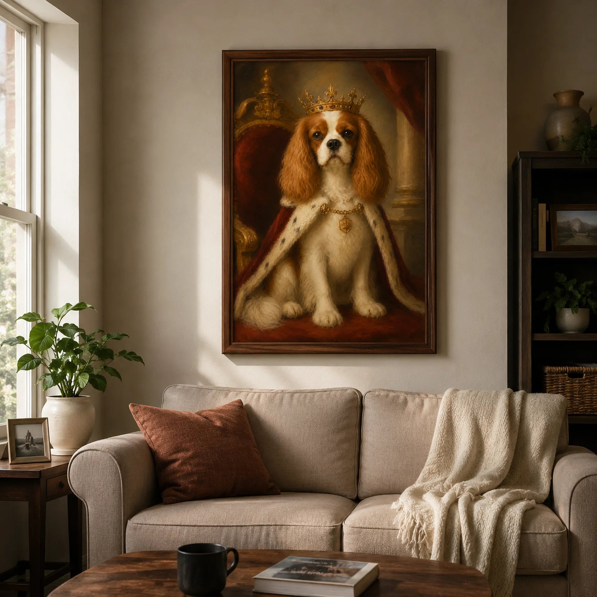 Custom Pet Portrait Oil Painting | Royal Pet Portraits