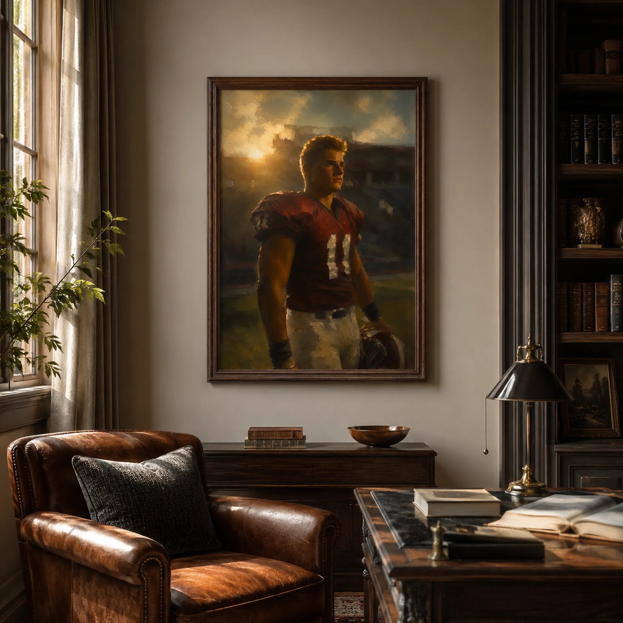 Custom Single Portrait Oil Painting | Origin Background
