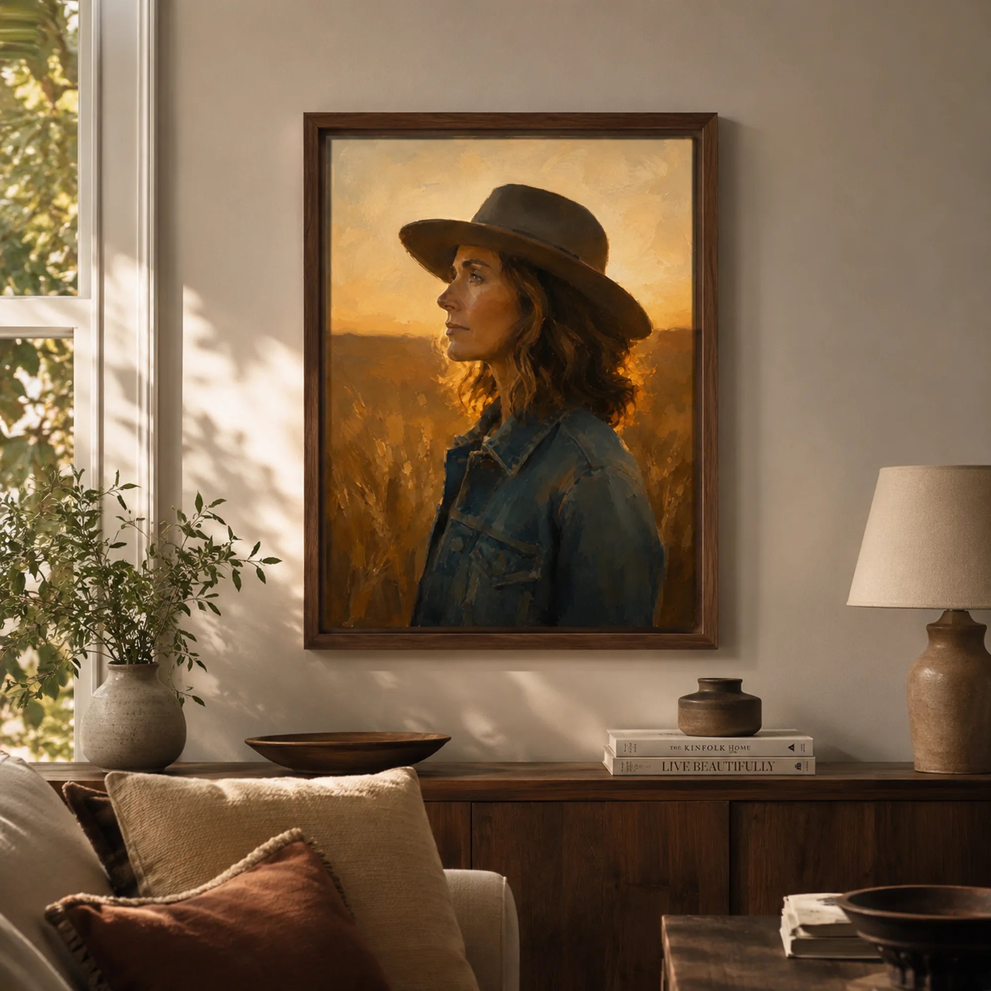 Custom Single Portrait Oil Painting | Origin Background