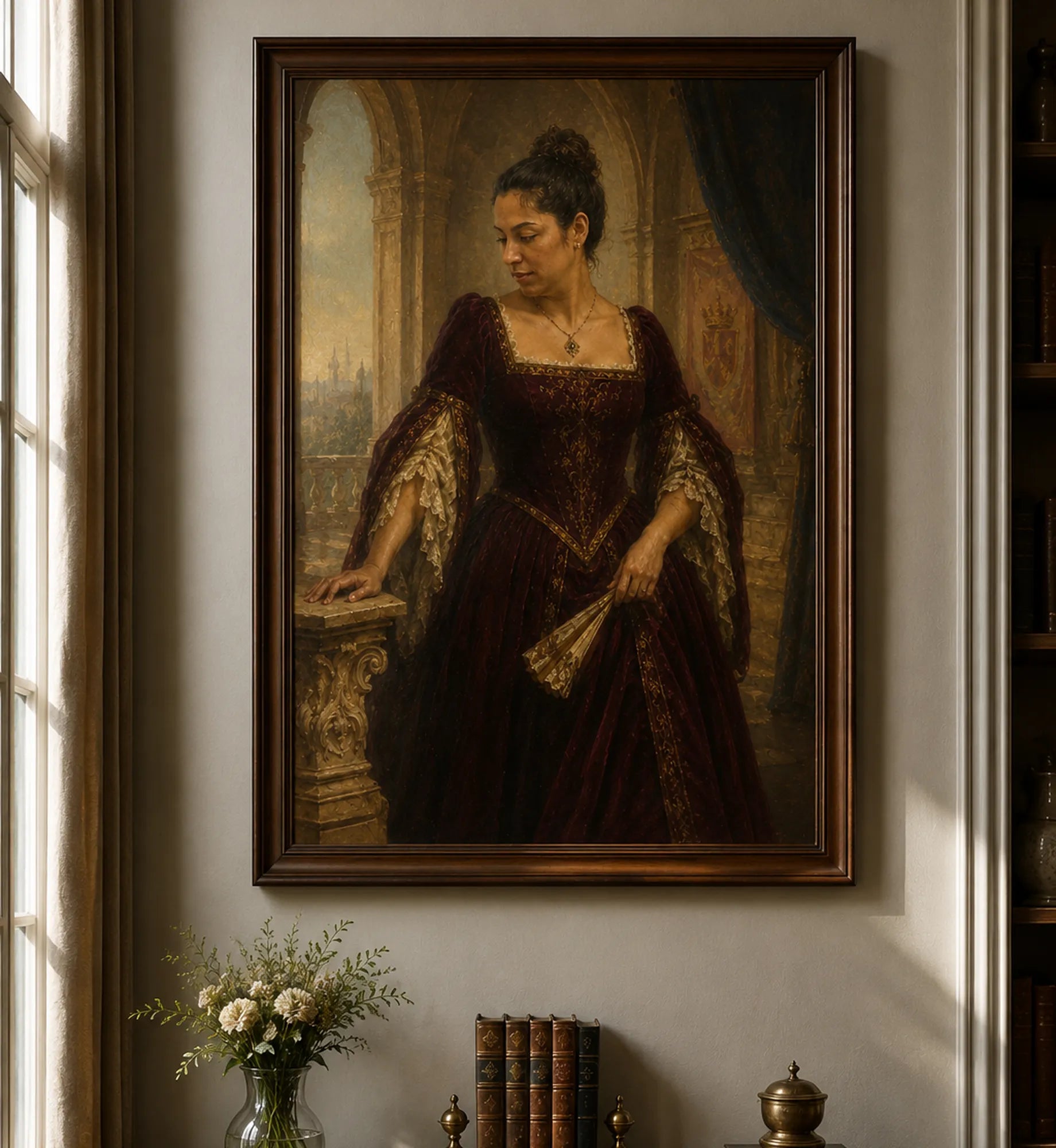 Custom Portrait Oil Painting | Aristocratic Style