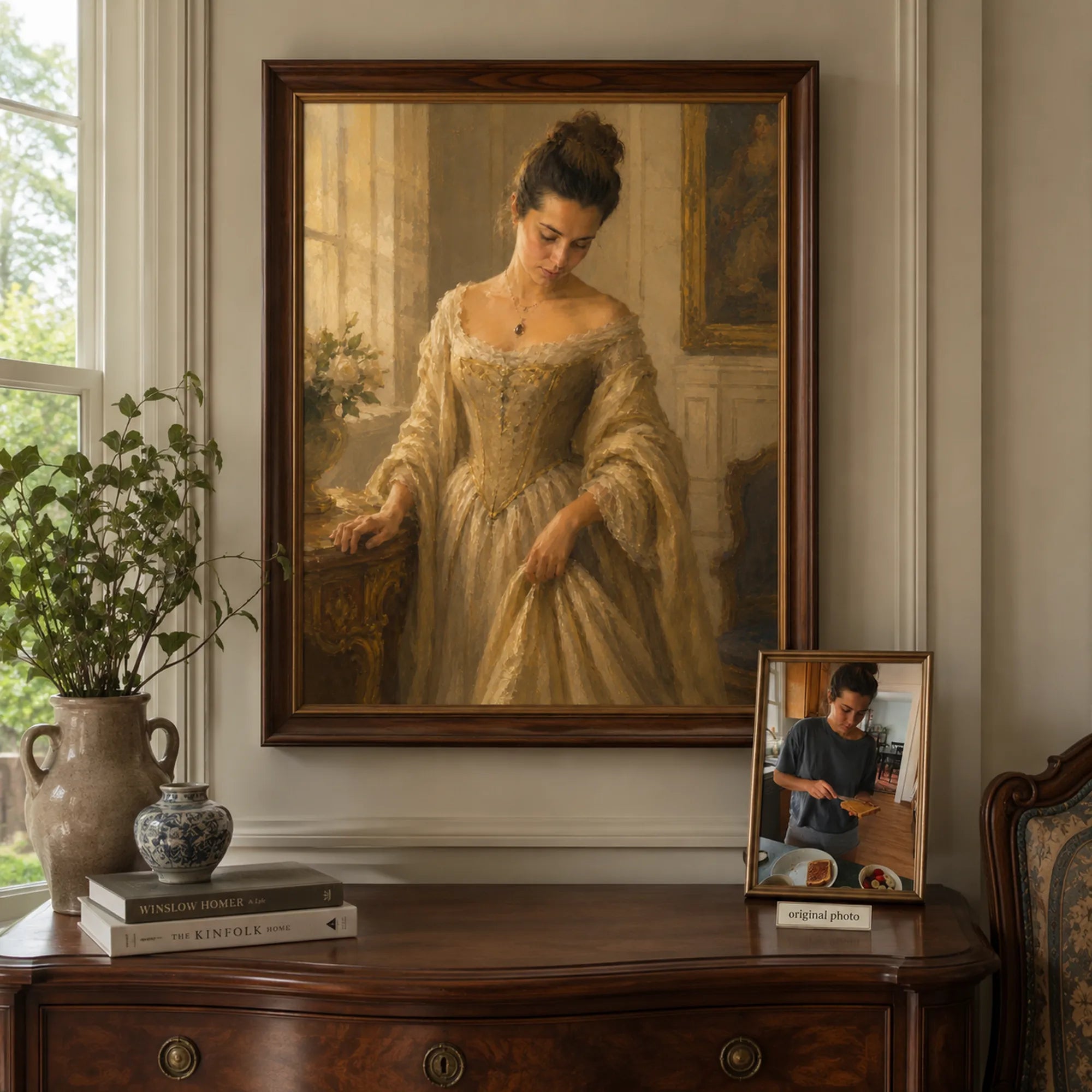 Custom Portrait Oil Painting | Aristocratic Style