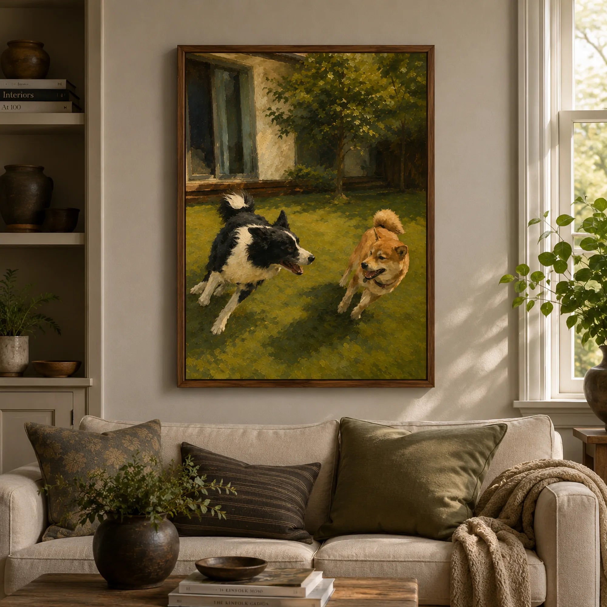 Custom Pet Portrait Oil Painting | Everyday Moments
