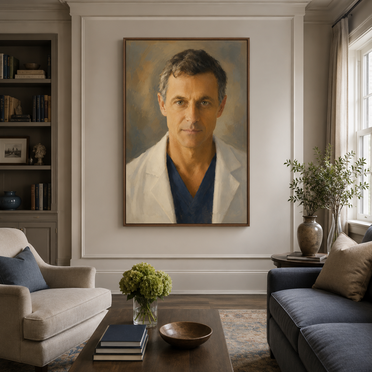 Custom Portrait Oil Painting | Hometown Heroes
