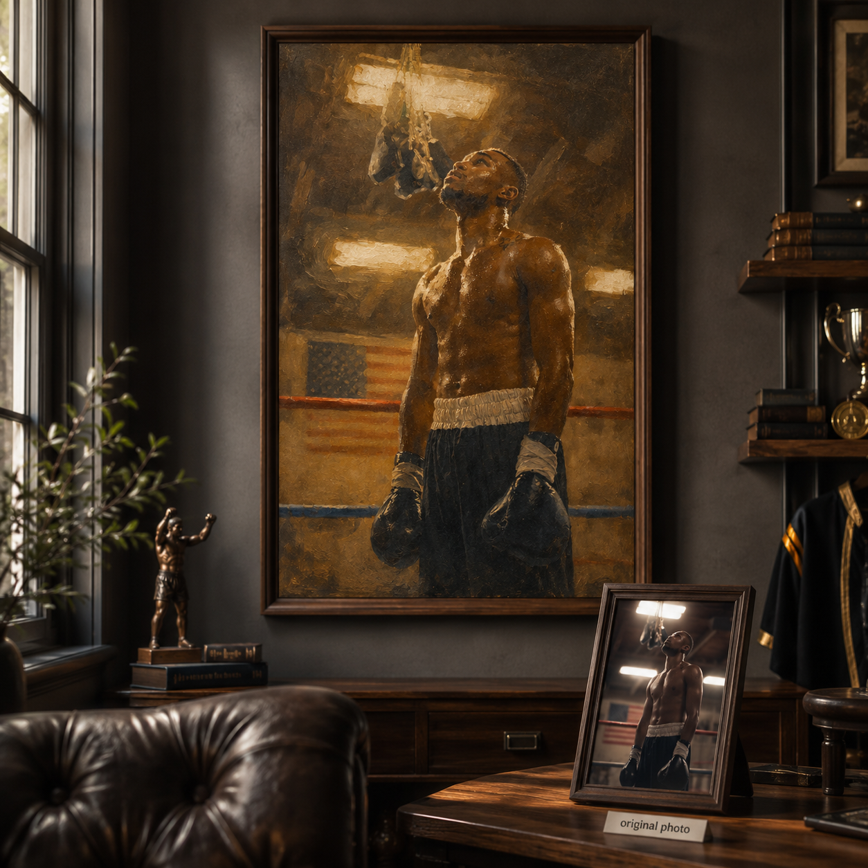Custom Portrait Oil Painting | Hometown Heroes